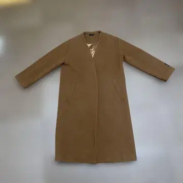 apart by lowrys 브라운 롱 울 코트 프리 사이즈