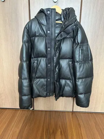 니시카와 나노 유니버스 다운 SHIELD 블랙 다운 자켓 M 가죽