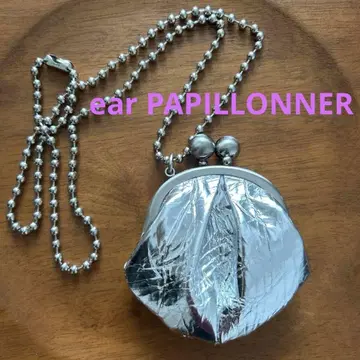 [ 미사용 ] ear PAPILLONNER 가마구치 참 / 목걸이