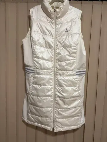 Munsingwear 여성용 베스트 LL 화이트