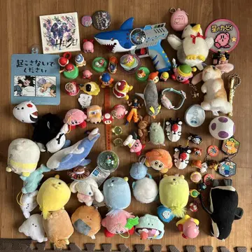 커비 마리오 포켓몬 봉제 인형 세트 500엔 균일 처분품