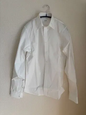 JIL SANDER 화이트 긴팔 셔츠 38