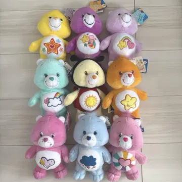 케어베어 봉제 인형 9체 세트