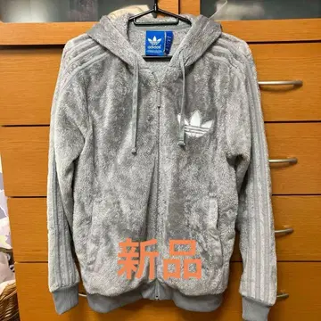 adidas 플리스 자켓 그레이