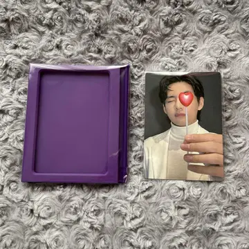 BTS V 태태 Merch Box 17 포토 카드 프레임