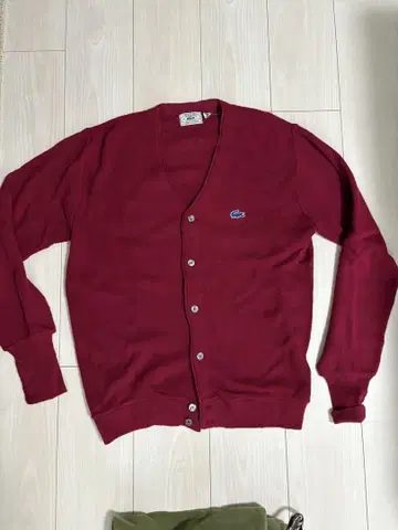 IZOD 아크릴 니트 가디건 LACOSTE/라코스테