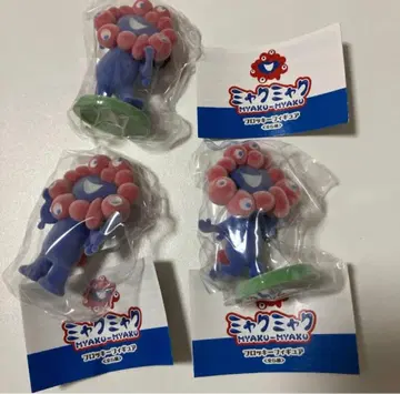오사카 간사이 만박 미야쿠미야쿠 플로키 피규어 3개 세트