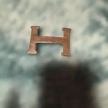 H자형 금속 버클 약 5cm x 4cm