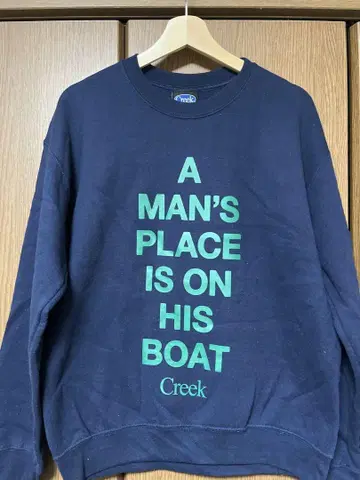 creek anglers device 맨투맨 M 사이즈