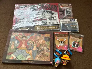 원피스 3D 보드 키링 외 8점 일괄