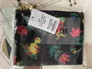 미사용 새상품 FEILER 페이러 하이디 메쉬 파우치 BLACK 일본제