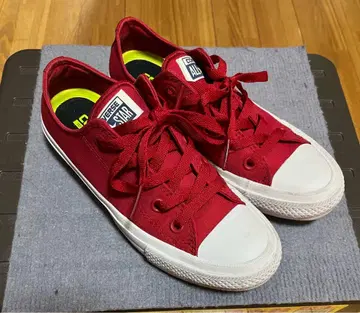 CONVERSE LUNARLON 레드 스니커즈