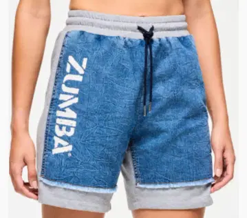 줌바 의류 하프 팬츠 Denimu