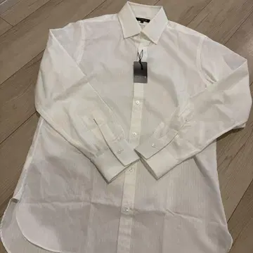 [미사용 새상품] MACKINTOSH 스트라이프 화이트 긴팔 셔츠 L