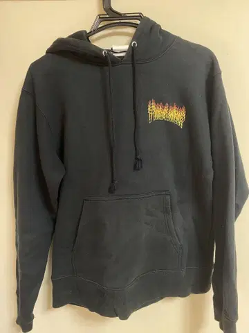 THRASHER 블랙 후드티 M