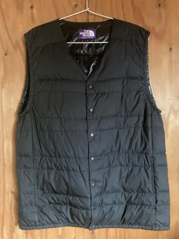 THE NORTH FACE PURPLE LABEL 블랙 다운 베스트 L