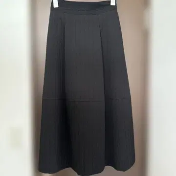다크 그레이 플레어 스커트 A라인