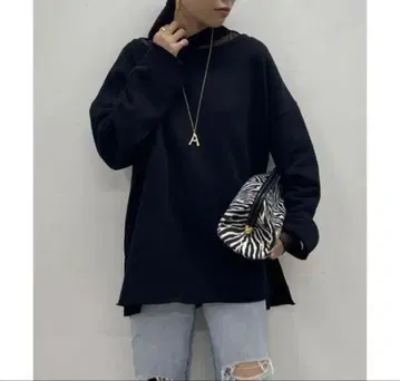 Loungedress 라운지 드레스 쭈리 루즈 풀오버 블랙 새상품