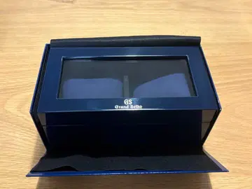 Grand Seiko 시계 케이스 네이비 2개 수납