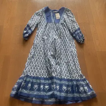 새상품 슬로브 이에나 Pondichery 프린트 원피스