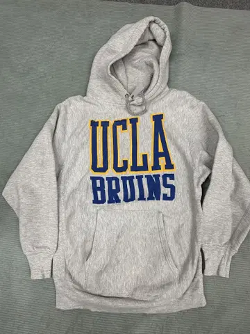 mvp 리버스 UCLA 그레이 후드티 빈티지
