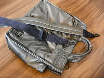 Px 탱커 2way 숄더백 실버 그레이 새상품급