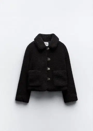ZARA 보아 원단 자켓