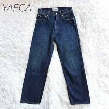 새상품급 28 6-12U YAECA 야에카 스트레이트 데님 팬츠 인디고