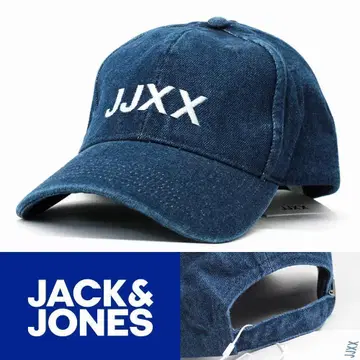 로우캡 모자 JACK & JONES 데님 블루 138471811