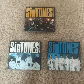 SixTONES 여기에 돌아와 GONG 3형태 (CD+DVD)