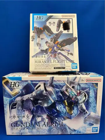HG 건담 에어리얼 파멧 스코어 식스 & 플라이트 유닛 세트