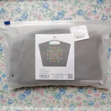 atelieFORMARE 하와이안 반다나 에코백 그레이