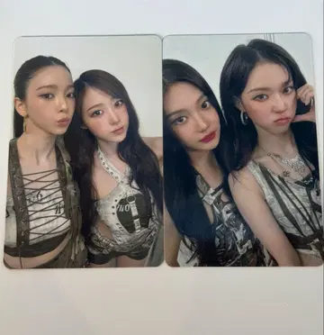 aespa 에스파 트레이딩 카드 CD 특전 A상 10/19 2종