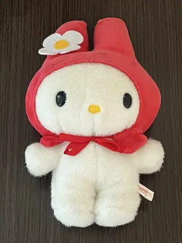 산리오 마이멜로디 봉제 인형 빨간 망토 당시물 레트로