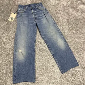 택 포함 리바이스 오소라이즈드 빈티지 데님 청바지 26 USA