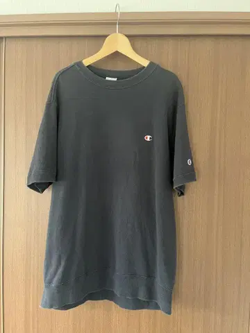 Champion 반팔 맨투맨 다크 네이비 XXL