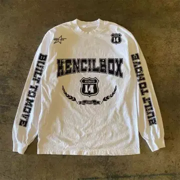 HENCILBOX 롱 슬리브 티셔츠 opium