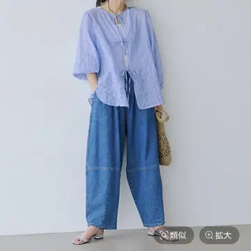스튜디오 클립 배럴 데님