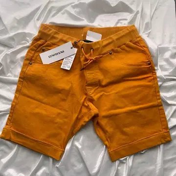 머스타드색 숏팬츠 XL