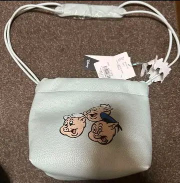 wcj 디즈니 DRAWSTRING BAG 백 3마리 아기 돼지 토트