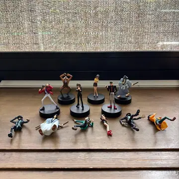 루팡 3세 배틀캡 피규어 12개 컴플리트