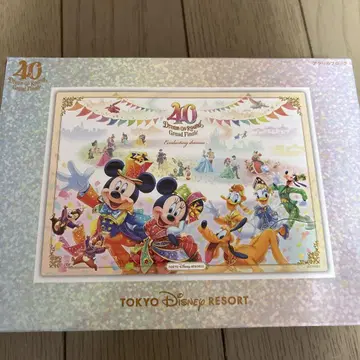 도쿄 디즈니 리조트 40주년 그랜드 피날레 아크릴 블록