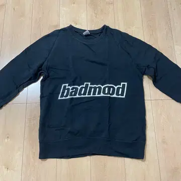 badmood 맨투맨 세카이노 오와리 후카세 L 사이즈
