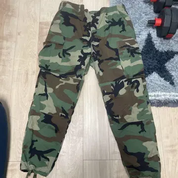 카모플라쥬 카고 팬츠 4 포켓