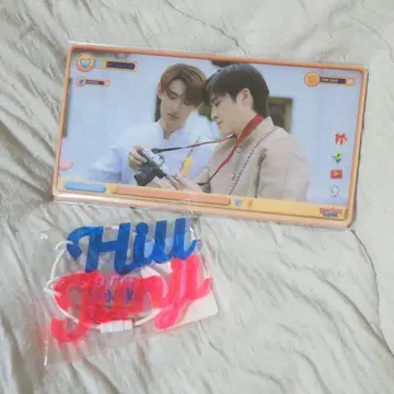 DATING GAME 미션 클리어 카드 8장 세트 & 이름 키링