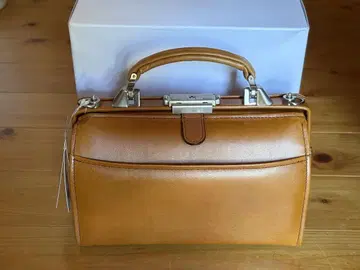 새상품 필립 랑그레이 브라운 천연 가죽 미니 더레스 백