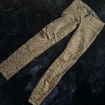 TRIPPNYC 레오파드 무늬 스키니 데님 28