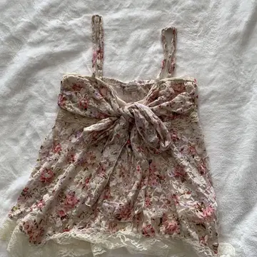 LIZ LISA 00's 파워 넷 캐미 튜닉 꽃무늬
