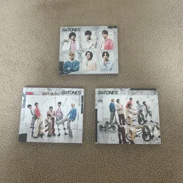 SixTONES 음색 3형태 (CD+DVD)