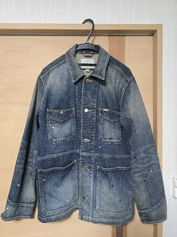 crimie 데님 커버올 자켓